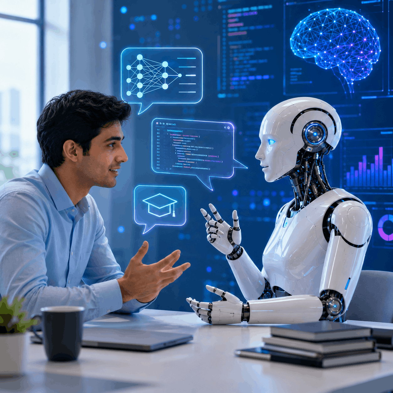 Students learning AI and data science at LearnAI Skill Hub, Kurnool